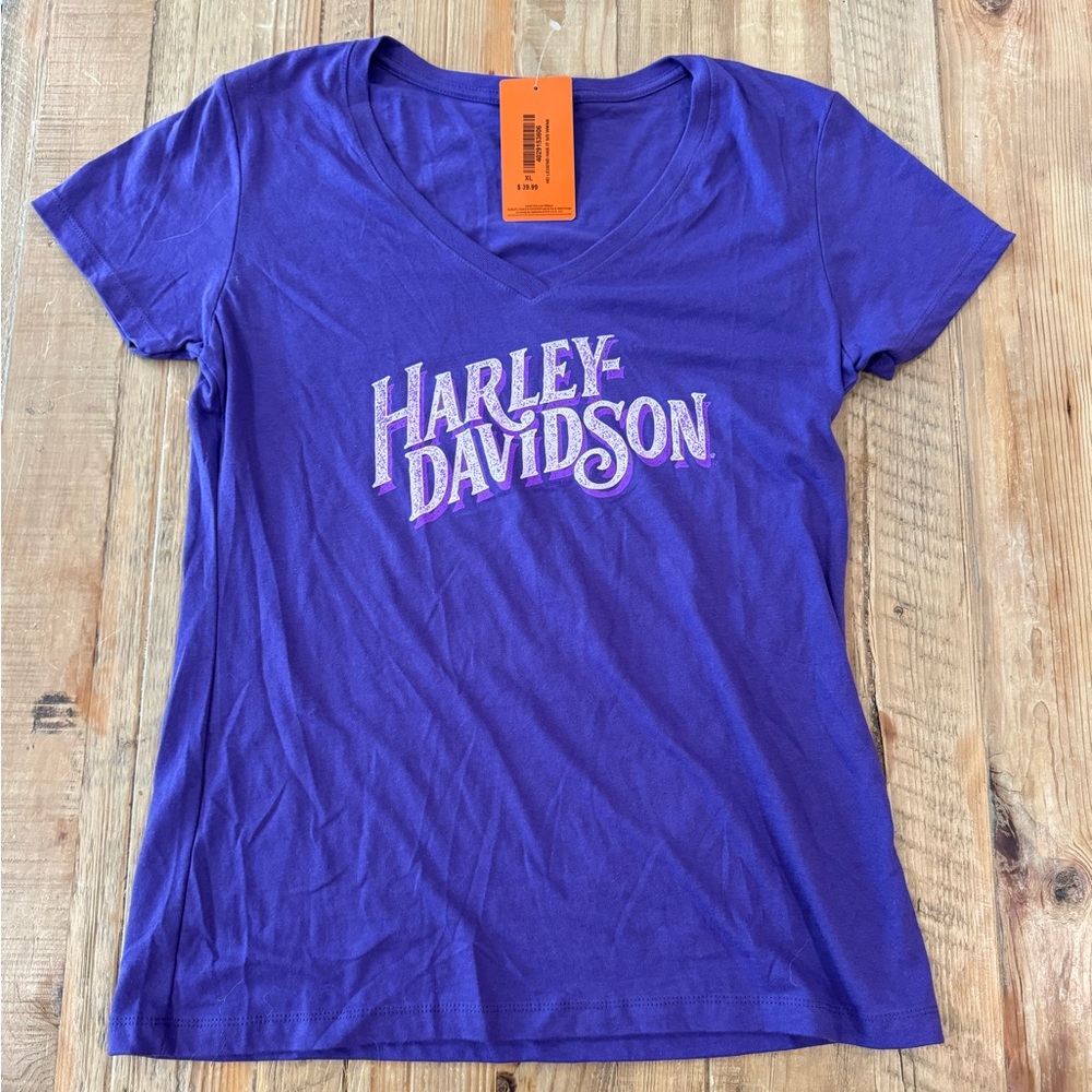 Harley Davidson Women’s V Neck Tee